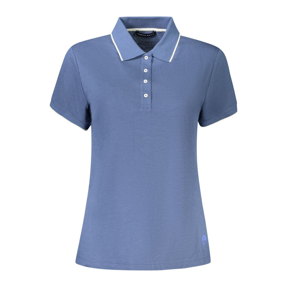 North Sails Blue Cotton Polo Shirt