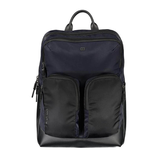 Tommy Hilfiger Blue Polyethylene Men Backpack TO-17766