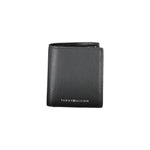 Tommy Hilfiger Black Leather Men Wallet TO-19178