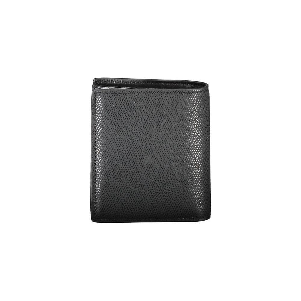 Tommy Hilfiger Black Leather Men Wallet TO-19178