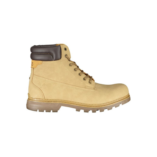 Carrera Beige Polyester Men Boot