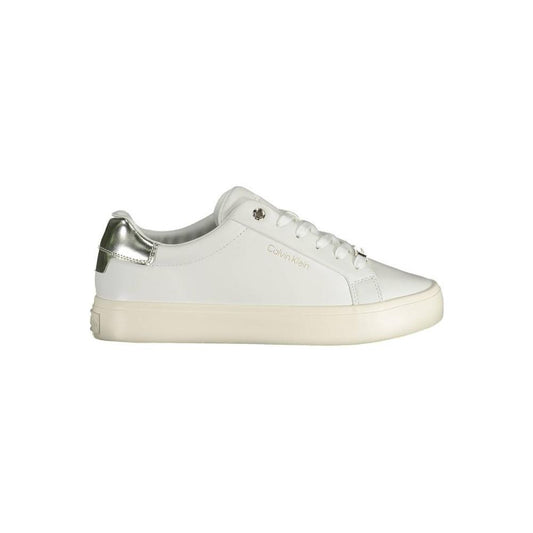Calvin Klein White Leather Women Sneaker CA-15154-EU36/US6