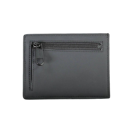 Calvin Klein Black Polyester Men Wallet CA-18942