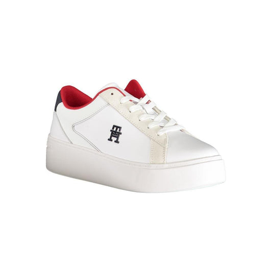 Tommy Hilfiger White Polyester Sneaker TO-31265-EU40/US10