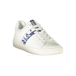 Napapijri White Leather Men Sneaker NA-36806-EU40/US7