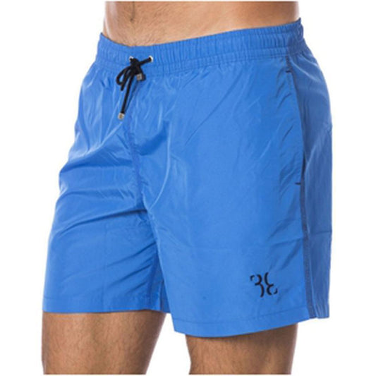 Billionaire Italian Couture Blue Polyester Men's Swim Trunk BI-15510-S