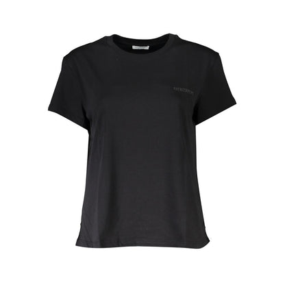 Patrizia Pepe Black Cotton Women T-Shirt