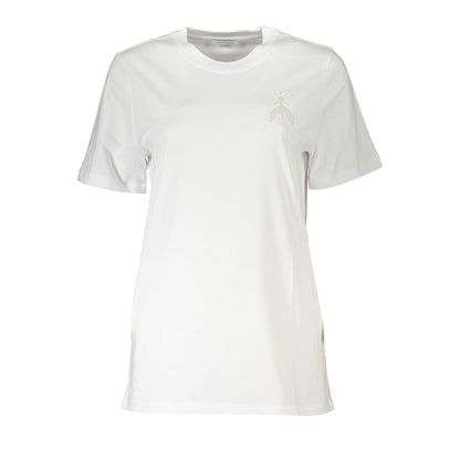 Patrizia Pepe White Cotton T-Shirt