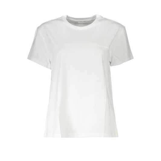 Patrizia Pepe White Cotton Women T-Shirt