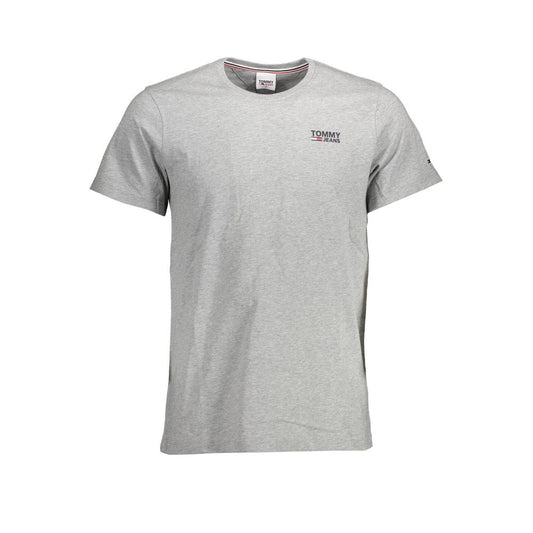 Tommy Hilfiger Gray Cotton T-Shirt