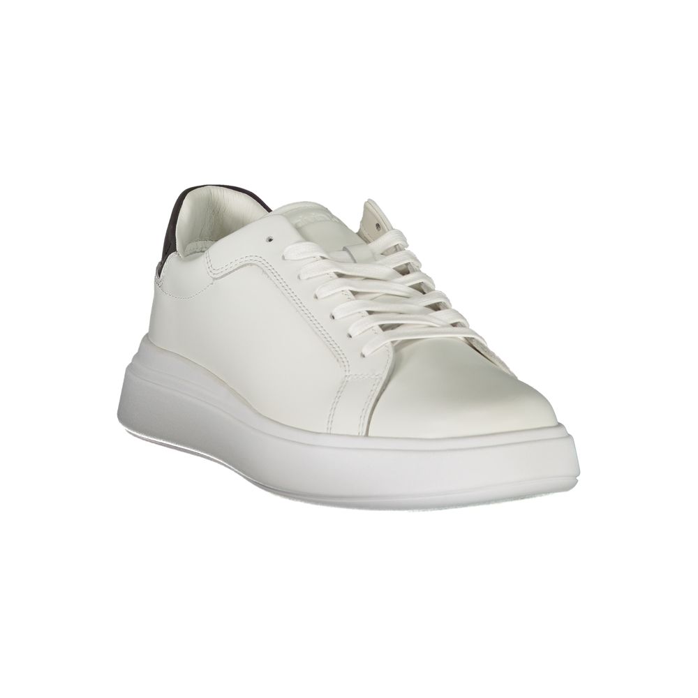 Calvin Klein White Polyester Athletic Sneakers Calvin Klein