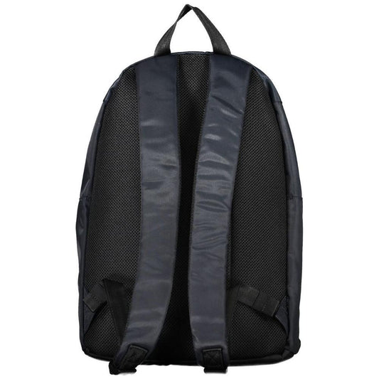 Tommy Hilfiger Blue Polyester Men Backpack TO-20406