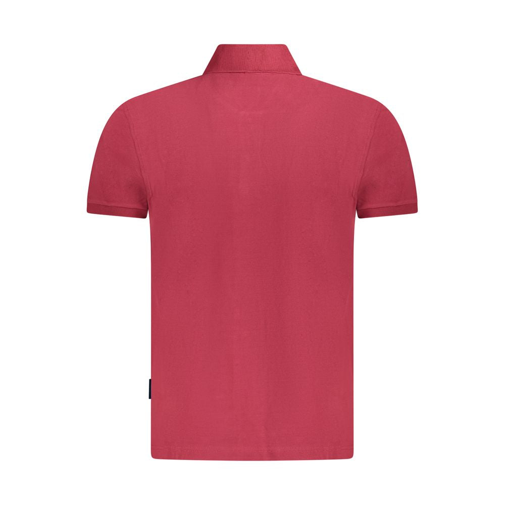 Napapijri Red Cotton Polo Shirt