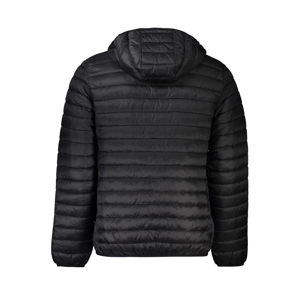 Cavalli Class Black Polyamide Shell Jacket Cavalli Class