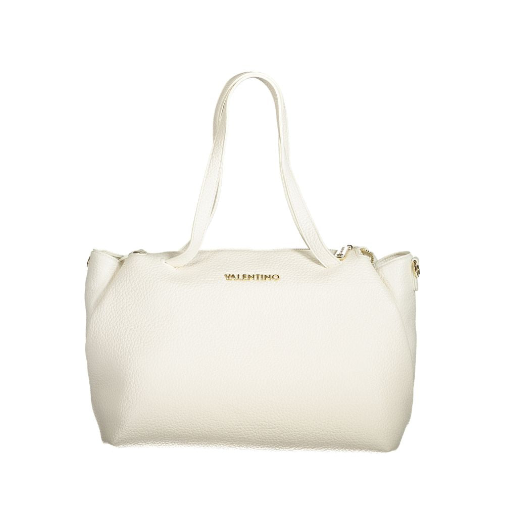 Mario Valentino White Polyethylene Handbag