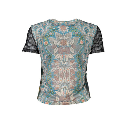 Desigual Blue Polyester T-Shirt
