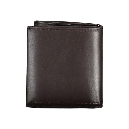 Calvin Klein Brown Leather Men Wallet CA-20527