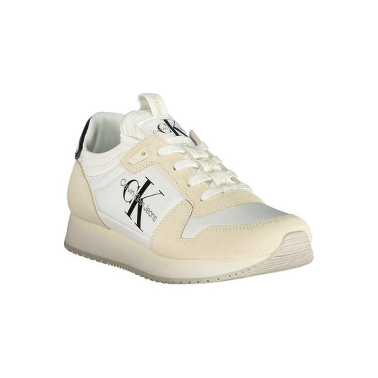 Calvin Klein White Polyester Women Sneaker CA-36130-EU36/US6