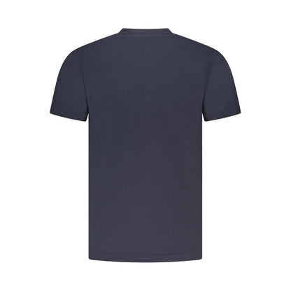 Cavalli Class Blue Cotton Men T-Shirt