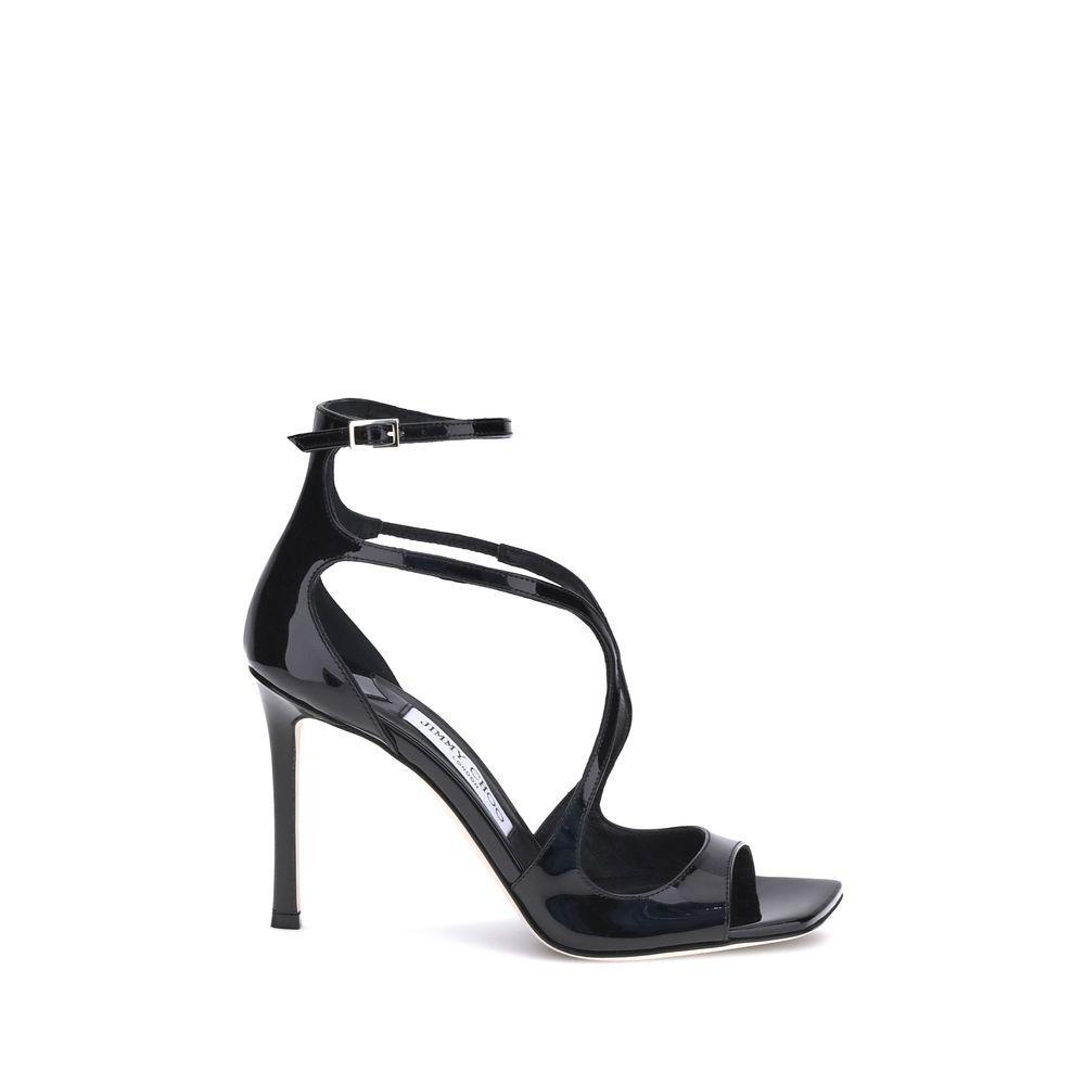 Jimmy Choo Azia Sandals JI-J000149071BLACK-EU36/US6