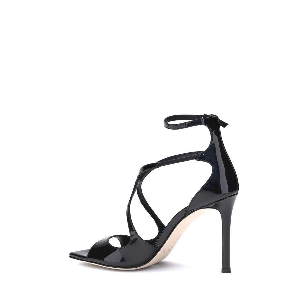 Jimmy Choo Azia Sandals JI-J000149071BLACK-EU36/US6