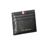 Tommy Hilfiger Black Leather Men Wallet TO-25987