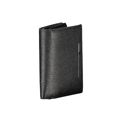Calvin Klein Black Leather Wallet Calvin Klein