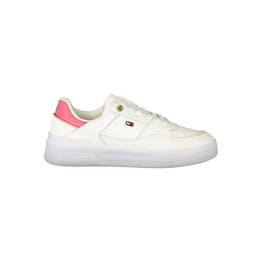 Tommy Hilfiger White Polyethylene Women Sneaker TO-33539-EU36/US6