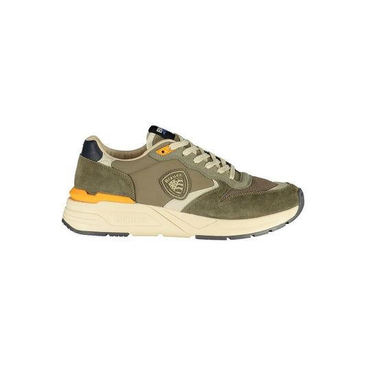 Blauer Green Polyester Men Sneaker BL-35536-EU40/US7