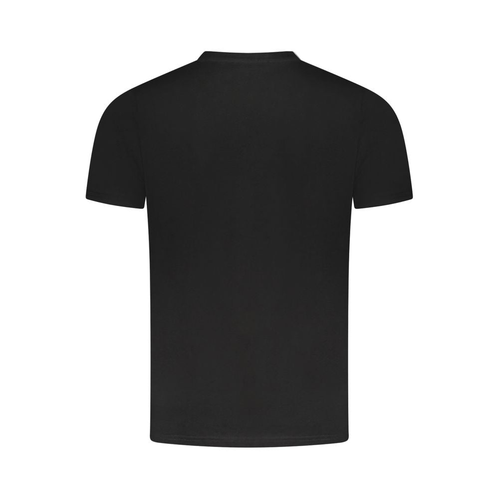 Cavalli Class Black Cotton T-Shirt