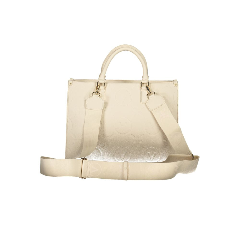 Mario Valentino Beige Polyethylene Handbag