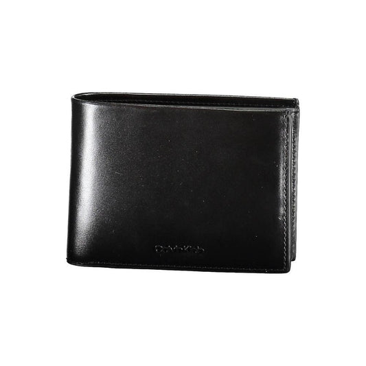 Calvin Klein Black Leather Men Wallet CA-20515