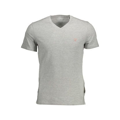 Guess Jeans Gray Cotton T-Shirt