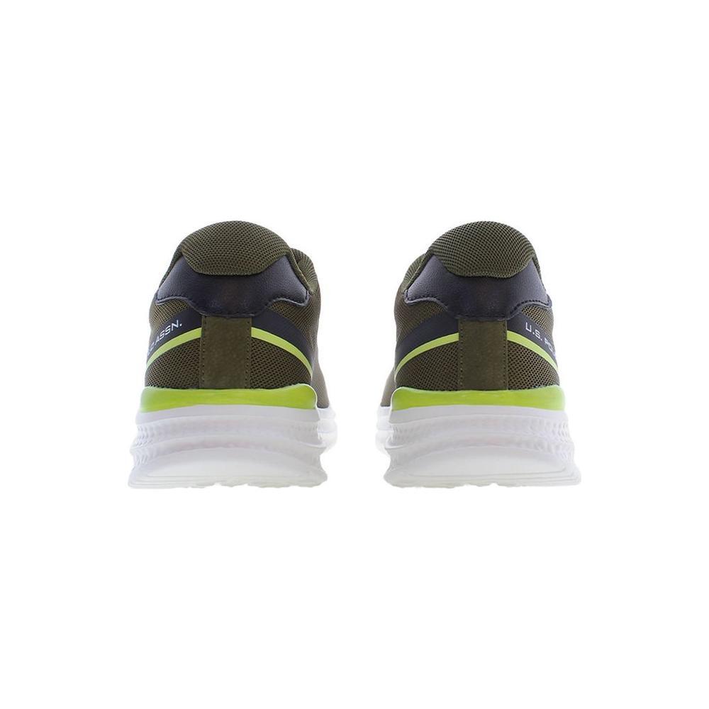 U.S. POLO ASSN. Green Polyester Men Sneaker US-37664-EU41/US8