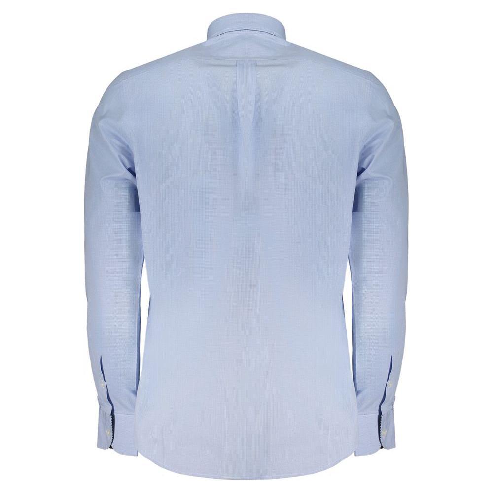 Harmont & Blaine Light Blue Cotton Men Shirt HA-31537-S