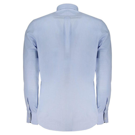Harmont & Blaine Light Blue Cotton Men Shirt HA-31537-S