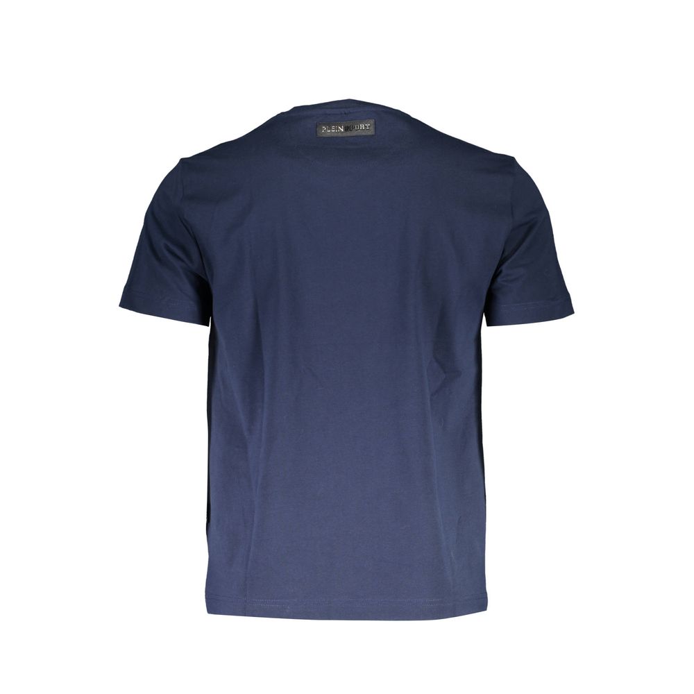 Plein Sport Blue Cotton T-Shirt