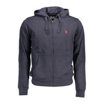 U.S. POLO ASSN. Blue Cotton Men Sweater US-16907-XL