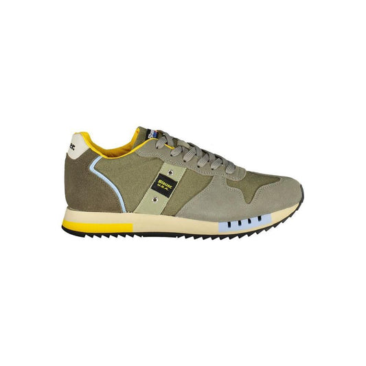 Blauer Green Leather Men Sneaker BL-20659-EU44/US11