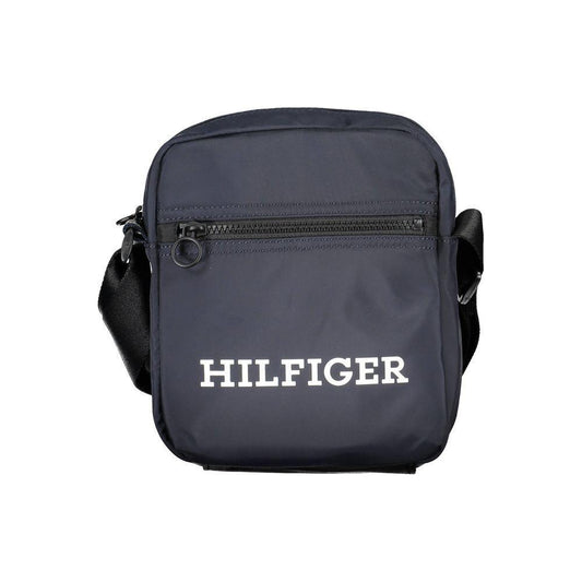 Tommy Hilfiger Blue Polyester Men Shoulder Bag TO-22453
