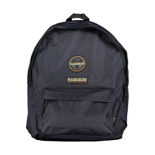 Napapijri Blue Cotton Men Backpack NA-24997