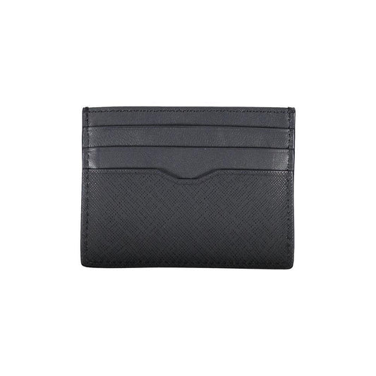 Tommy Hilfiger Blue Leather Men Wallet TO-25972