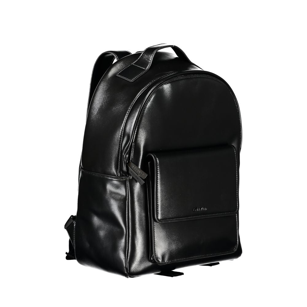 Calvin Klein Black Polyester Backpack Calvin Klein