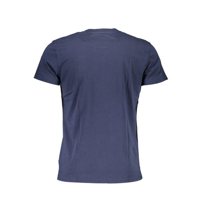 La Martina Blue Cotton T-Shirt