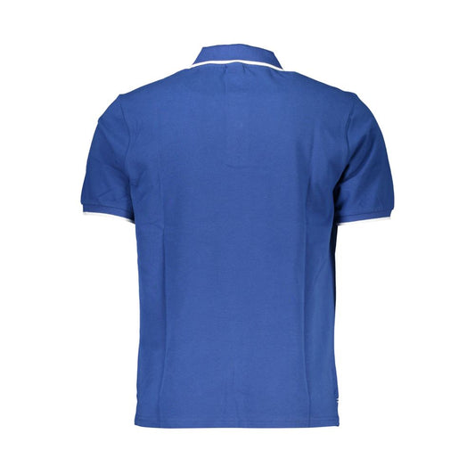 North Sails Blue Cotton Polo Shirt NO-27276-S