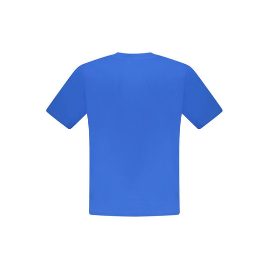 North Sails Blue Cotton Men T-Shirt NO-33740-S