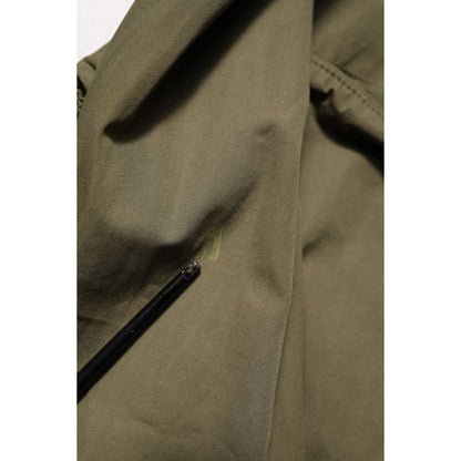 Dolce & Gabbana Army Green Button Down Long Sleeves Shirt Dolce & Gabbana