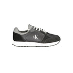 Calvin Klein Black Leather Men Sneaker CA-33707-EU40/US7