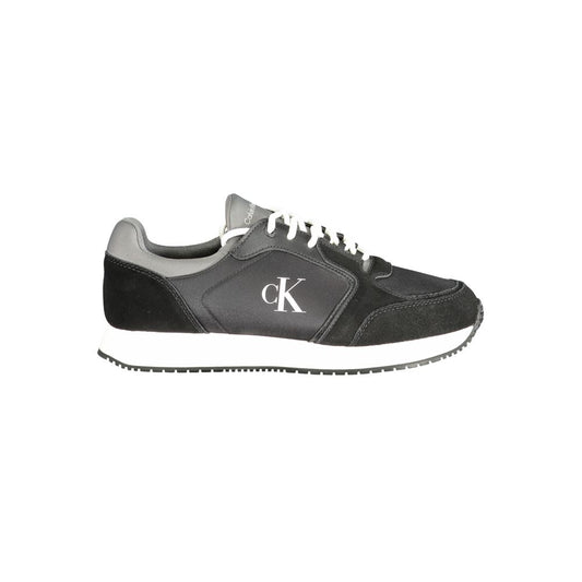 Calvin Klein Black Leather Men Sneaker CA-33707-EU40/US7