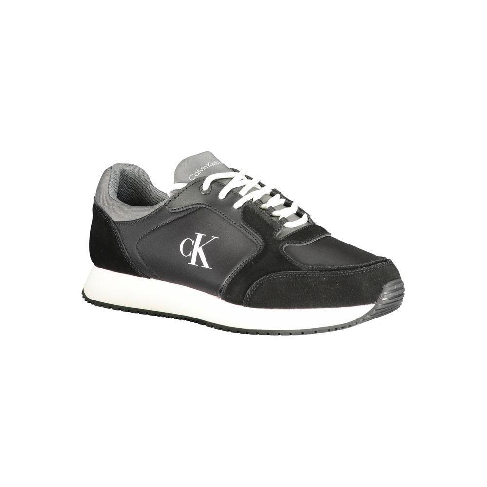 Calvin Klein Black Leather Men Sneaker CA-33707-EU40/US7